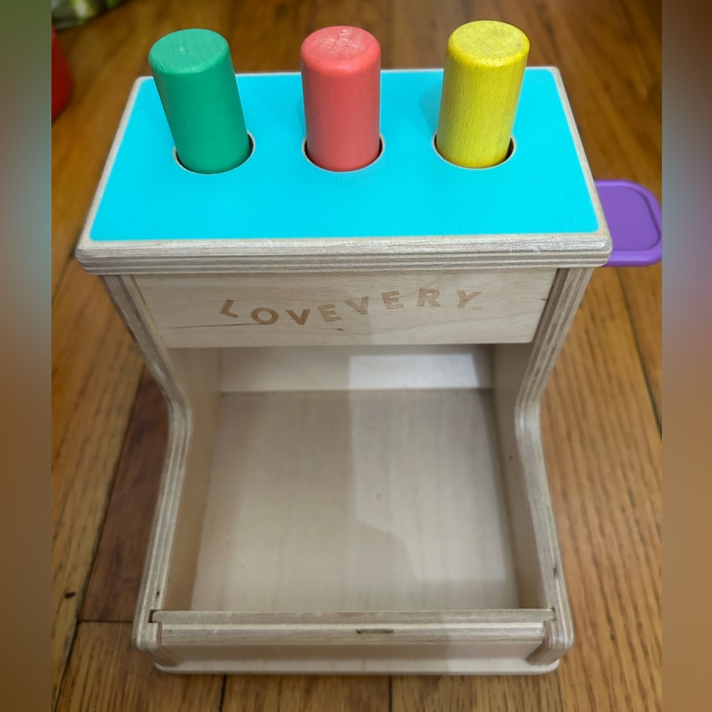 Lovevery Wooden Peg Drop